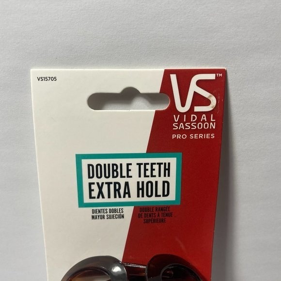 Vidal Sassoon Double Teeth Extra Hold Hair Clip - Picture 2 of 11